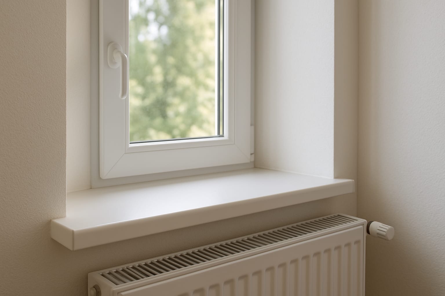 ChatGPT Image 8 jul 2025, 10_04_07 een raam, met een vensterbank boven een radiator
