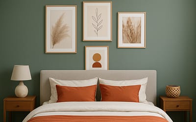 Wanddecoratie boven bed voor sfeer en karakter in je slaapkamer