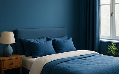Blauwe slaapkamer ideeën voor rust stijl en karakter