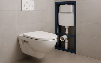 Waarom je inbouwtoilet blijft doorlopen en hoe je het oplost