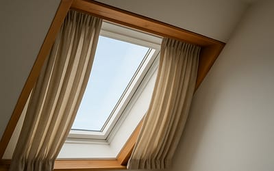 Gordijnen voor schuine ramen steeds populairder