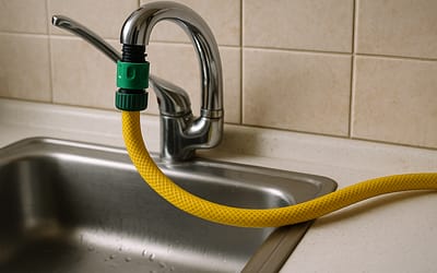 Tuinslang aansluiten op keukenkraan zonder gedoe