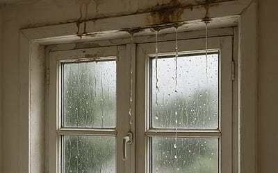 Lekkage bij het kozijn door harde wind – hoe ontstaat het?